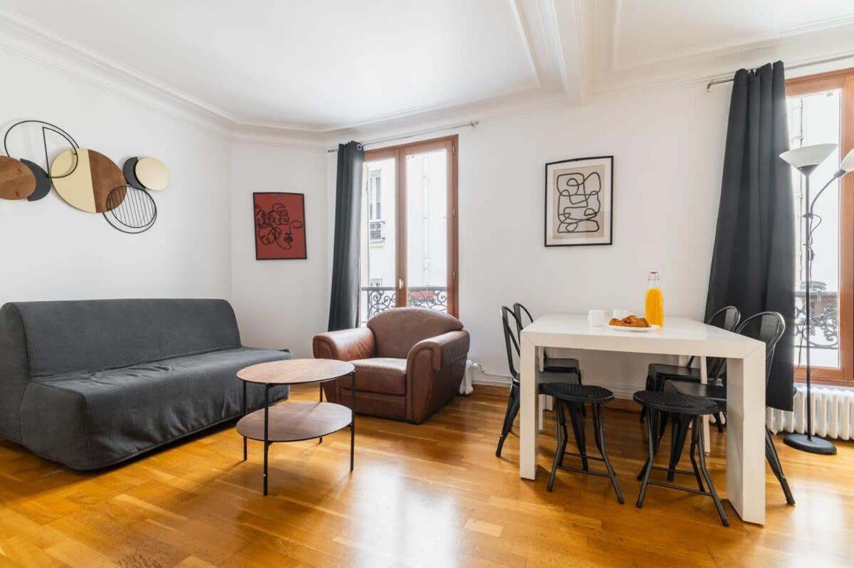 85M2 De Confort Paris 17 - Charme Parisien 6P - Flat-Guest Esterno foto