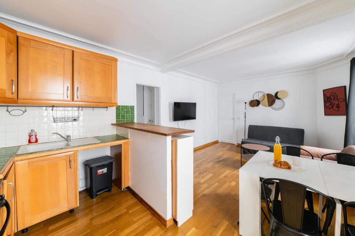 85M2 De Confort Paris 17 - Charme Parisien 6P - Flat-Guest Esterno foto